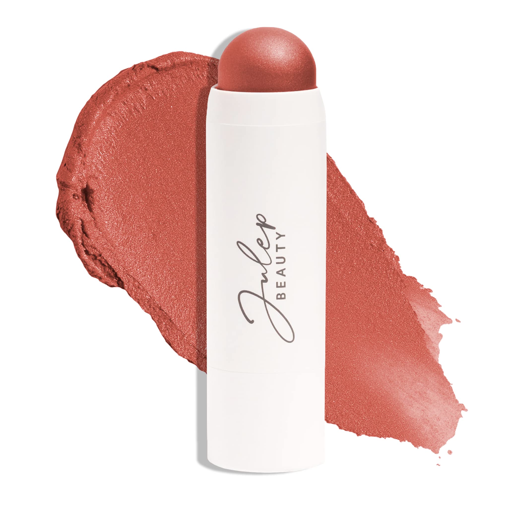 Julep Skip The Brush Crème To Powder Cream Blush Stick For Cheeks, Eyes & Lips, Desert Rose